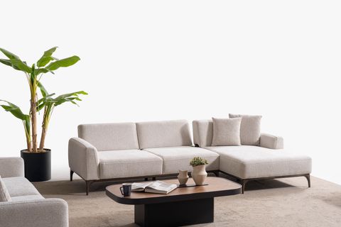 TREND RELAX KÖŞE KOLTUK, KREM, 285X160