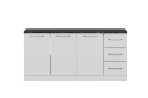 MİNAR 175 CM MUTFAK DOLABI BEYAZ 175-B1 -ALT MODÜL