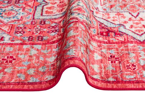 VİNTAGE DESEN PAMUK TABAN BASKILI HALI 80X200