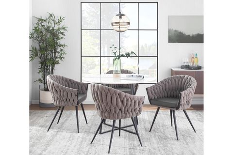 MİLL YEMEK MASASI, SİYAH, 90X75