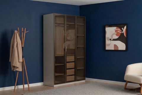 LUNA NOX GARRDIROP, REFLEKTE BRONZ CAM, 3 KAPAKLI