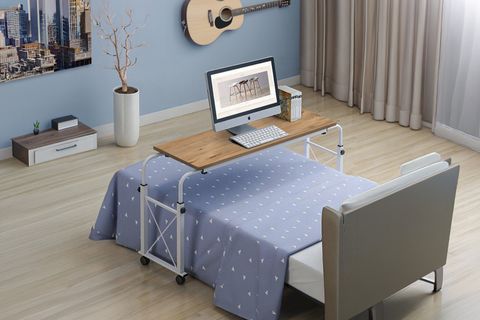 YÜKSEKLİK GENIŞLIK AYARLI ÇALIŞMA MASASI, ÇAM BEYAZ, 80X40