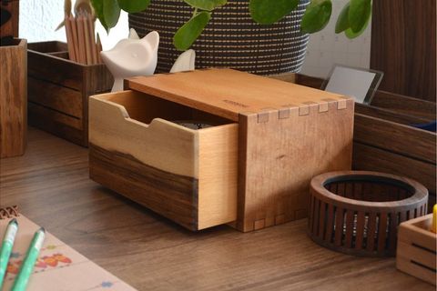 DESNA TEKLİ MİNİ ÇEKMECE, AHŞAP