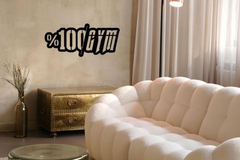 GYM LAZER KESİM TABLO, 59X22