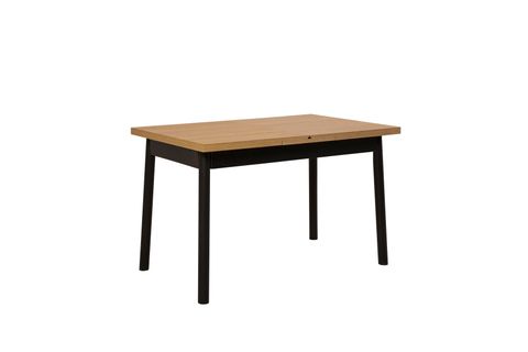 OLİVER MASA TAKIMI, KARİNA SİYAH, 75X120