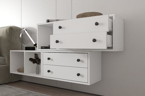 YUSUF KOMODİN, 4 ÇEKMECELİ, PNR-KMD-1001