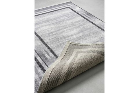 MERİNOS HALI RODİN 60900 095 SALON HALISI, GRİ, 100X300