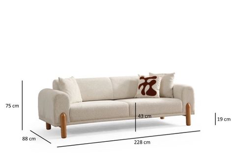 SİLVA BOHEM KOLTUK TAKIMI, SHOWROOMDAN KUMAŞ DEĞİŞİMLİ