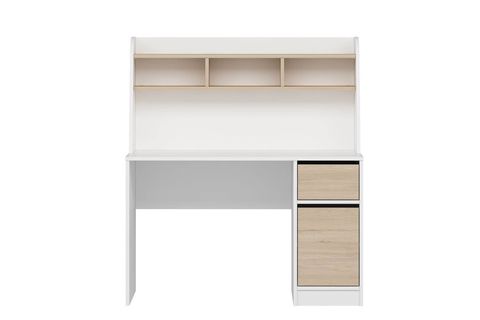 ORİNA ÇALIŞMA MASASI, BEYAZ DERİN SEPET