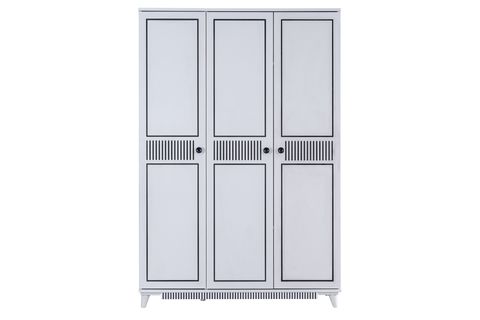 GARDIROP ÇİZGİ 3 KAPAKLI DOLAP