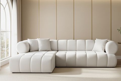 HELSİNKİ SOL KÖŞE KOLTUK, BEYAZ