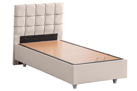 TAVİRA BAZA BAŞLIK VE YATAK SETİ, KREM 140X190