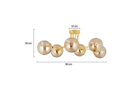 APLİQA TANYER ALTILI AVİZE, GOLD