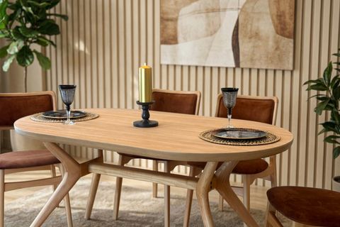 MARTHA ÇİZİLMEZ MASA TAKIMI, 140X80