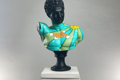 HERMES LUCID PARTY POP ART DEKORATİF ROMA YUNAN HEYKELLERİ