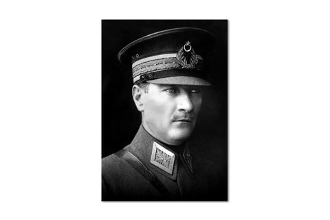 ATATÜRK DEV BOYUT CANVAS TABLO 100X150