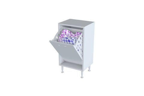 SÖKE SEPETLİ BANYO DOLABI, 40X75X32.5