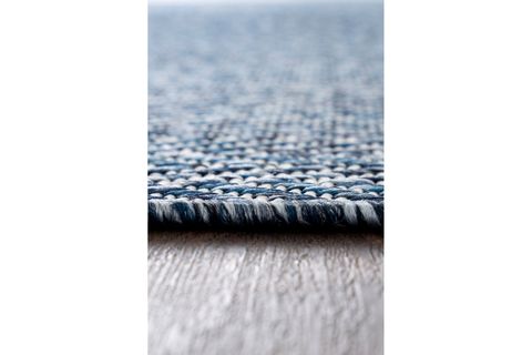 FRESCO EKRU LACİVERT YIKANABİLİR HALI 20522A, 100X200