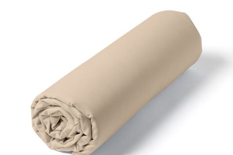 MAKİ HOME ÇİFT KİŞİLİK LASTİKLİ ÇARŞAF VE YASTIK KILIFI SETİ, BEJ, 160X200, 50X70