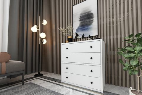 LEXUS ÇEKMECELİ ŞİFONYER, 65 CM ŞFN 1034 Ç