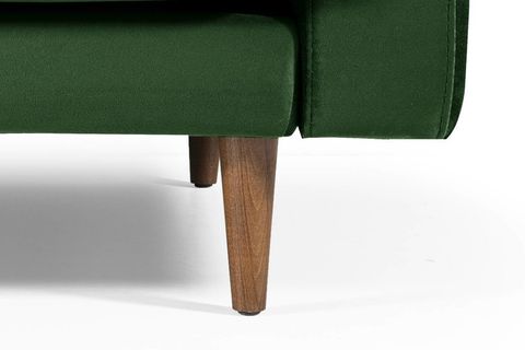 MODSY 346 X 165 MODÜLER KÖŞE KOLTUK KADİFE - ZÜMRÜT YEŞİLİ