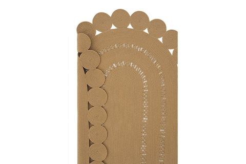 MİLDA JÜT HASIR ÖRGÜ BOHEM ÇİFT TARAFLI HAV VERMEZ KİLİM, 21, 100X250