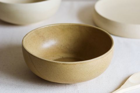 BEIGE STONE MERKÜR BÜYÜK KASE, HARDAL