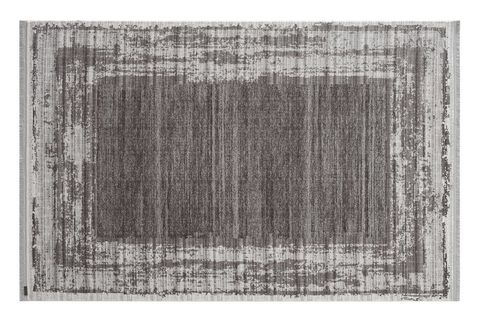 KARMEN HALI TREND DÜZ SADE KAHVERENGİ SAÇAKLI DOKUMA HALI 150X233