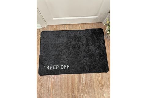 BRİLLANT HALI KEEP OFF LATEKS KAYMAZ TABAN KAPI ÖNÜ PASPASI 50X70 SİYAH