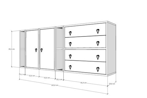 PLAYBOX OYUNCAK DOLABI, PNR-OBA-1001