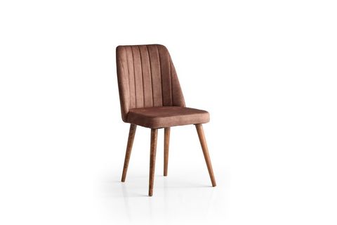 TETRA MASA VE CANNES SANDALYE TAKIMI, CEVİZ, 130X80