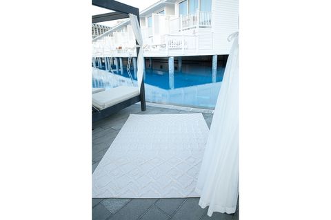 SİLVA HALI 58388A, BEYAZ, 200X290