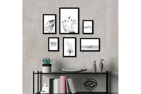 ALTILI RELAX ÇERÇEVELİ POSTER PANO SETİ
