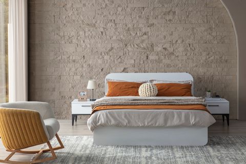 LİFE YATAK ODASI TAKIMI, 4 KAPAKLI, AHŞAP BAŞLIKLI