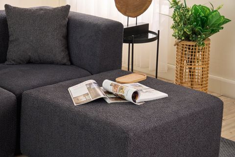 RAKS SERİSİ MODULER FULL SÜNGER KÖŞE KOLTUK, SAĞ VE SOL, ANTRASİT