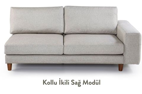 MERLİN KİTAPLIKLI KÖŞE KOLTUK