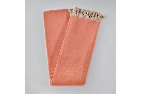 BALIKSIRTI ÇİFT KİŞİLİK YATAK ÖRTÜSÜ, TURUNCU, 200X240 CM