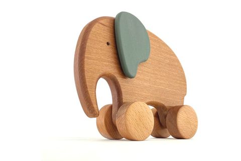 NS DESİGN FİL RENKLİ AHŞAP OYUNCAK