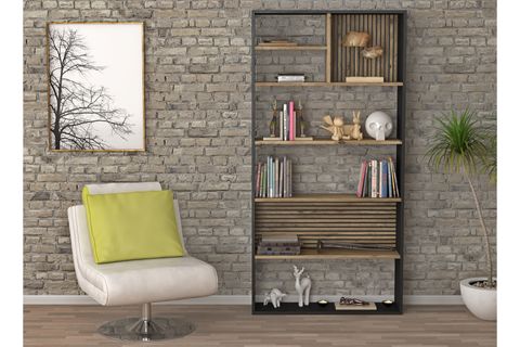 NOVA ZEBRA KİTAPLIK, 7 BÖLMELİ