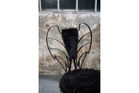 MENDY ANGEL SANDALYE, SİYAH , SİYAH AYAK