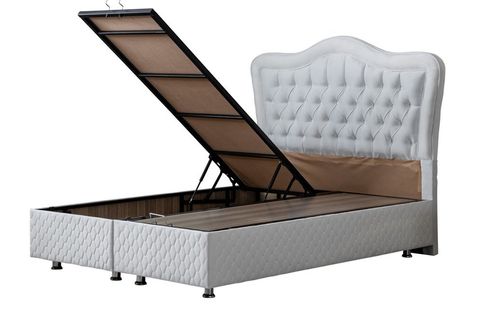 CAMELLİ NEW BAZA BAŞLIK VE YATAK SETİ, BEYAZ, 90X200