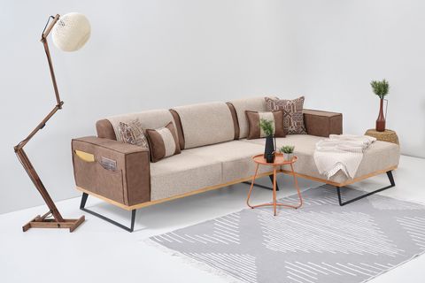 LOFT KÖŞE KOLTUK, KAHVE, SAĞ KÖŞE