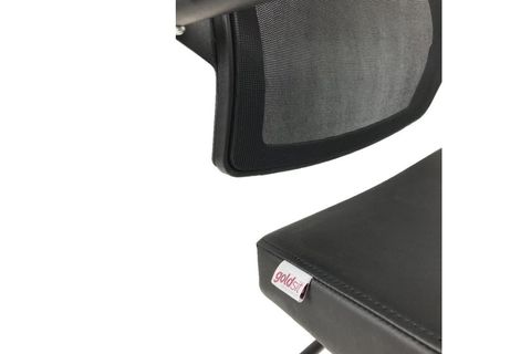 GOLDSİT QUATRO FİLELİ MİSAFİR KOLTUĞU 300 P İKİLİ SET, SİYAH DERİ