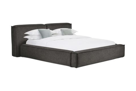 LENA BAZA BAŞLIK SETİ, ANTRASİT, 180X200 CM