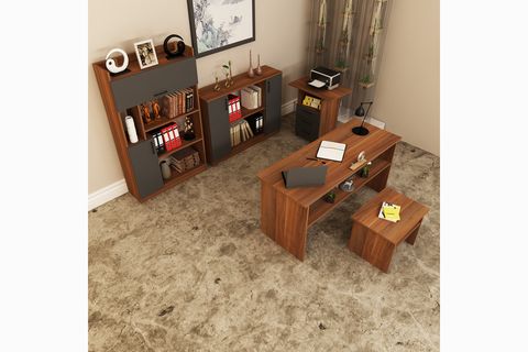 KALENDER DEKOR MERKÜR-1-2-5-6-7 OFİS BÜRO MASA TAKIMI, MRK07