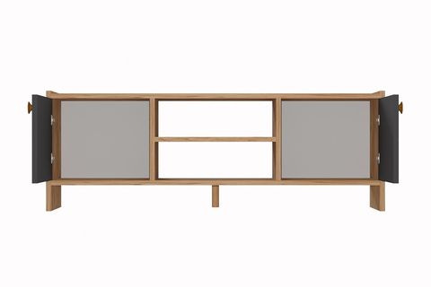 MOLDE BOHEM TV SEHPASI, ÇAM, ANTRASİT KAPAKLI