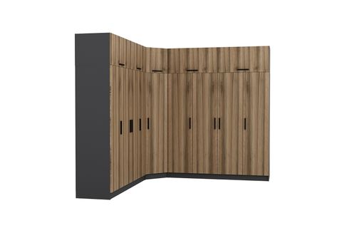 MİNAR KALE GARDIROP 04, 9 KAPAKLI, DORE
