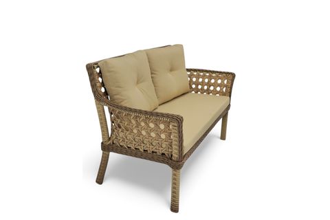 MOVA RATTAN İKİLİ BAHÇE MOBİLYASI, AÇIK KAHVE