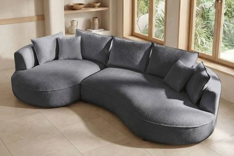 COPENHAGEN SOL KÖŞE KOLTUK, KOYU GRİ