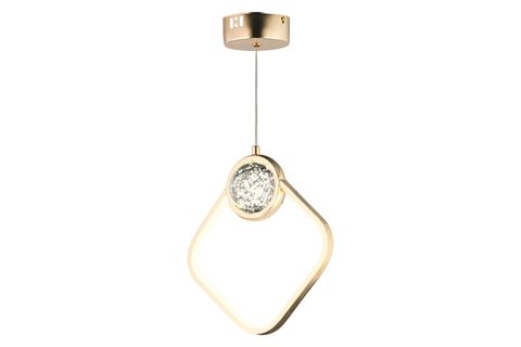 FRİEDA TEKLİ LEDLİ SARKIT AVİZE, GOLD